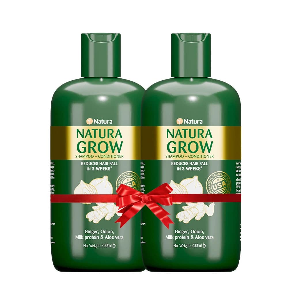 Natura Grow Shampoo + Conditioner 200ml (Buy 1 Get 1)